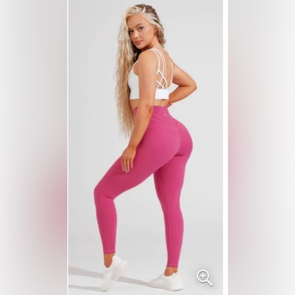 Buffbunny Siren leggings sugar plum pink XS